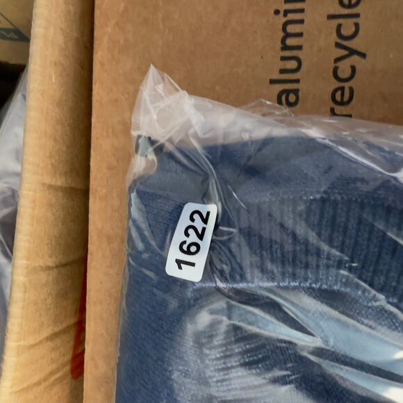 Foundry Supply Co V Neck Sweater Men 4XLT TALL Pullover Blue Biz Casual Golf - Picture 10 of 10